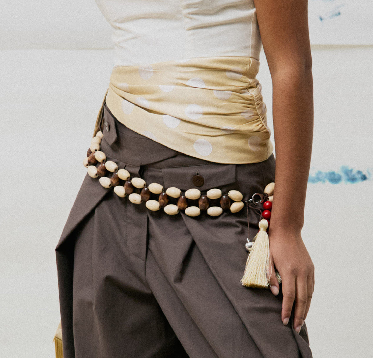 Accessory - Handcrafted Wooden Bead Belt
